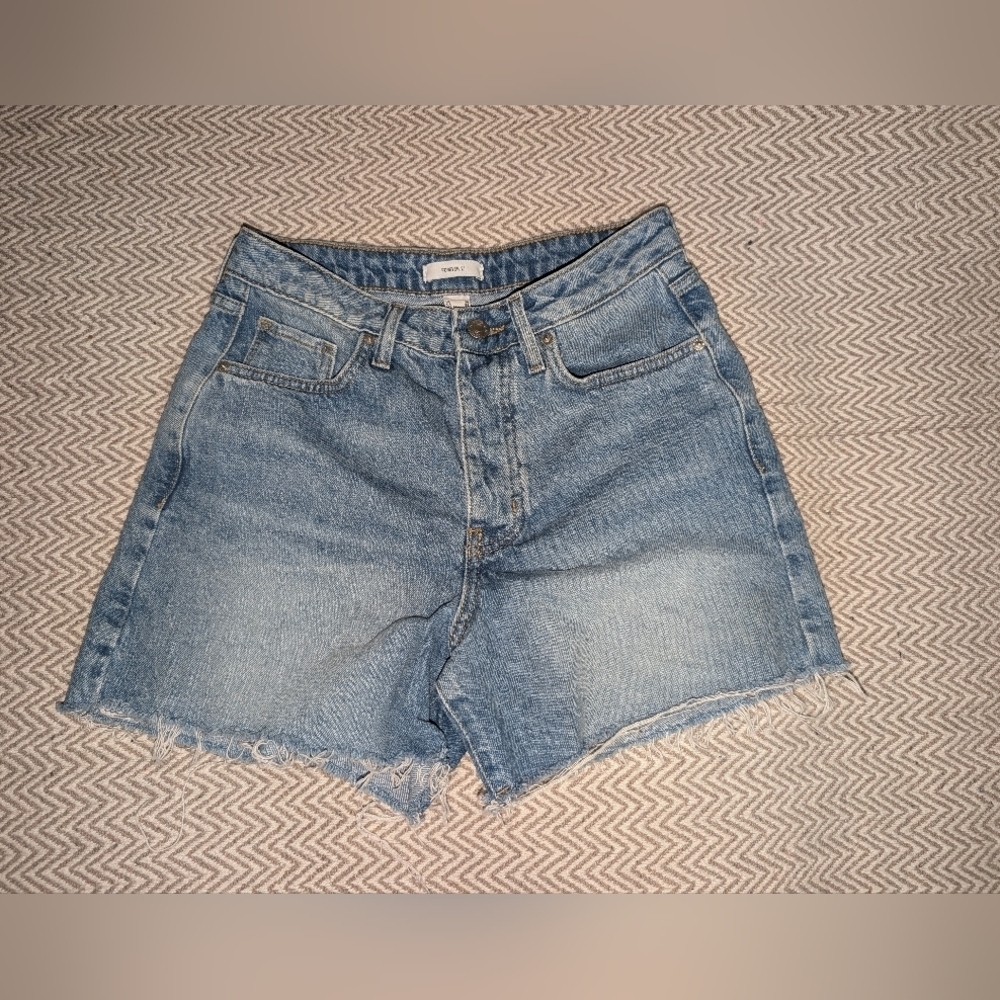 Forever 21 Light Blue Jean Shorts